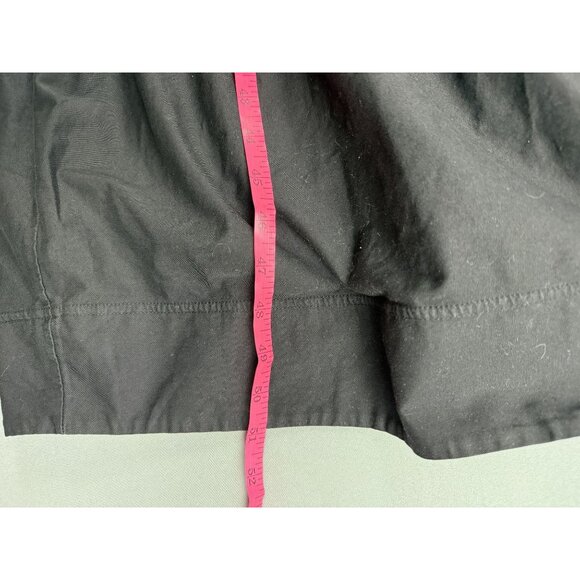 NWT ME + EM Tiered Hem Layering Dress Black Cotton Jersey with Woven Cotton 2US - Picture 6 of 9